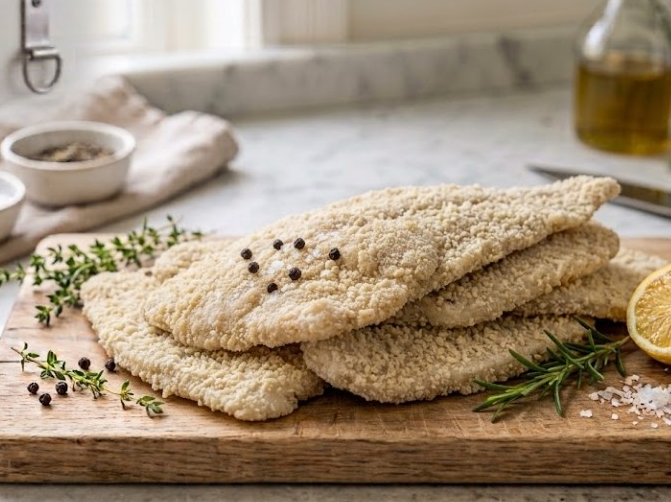 Milanesa de merluza (.500kg)
