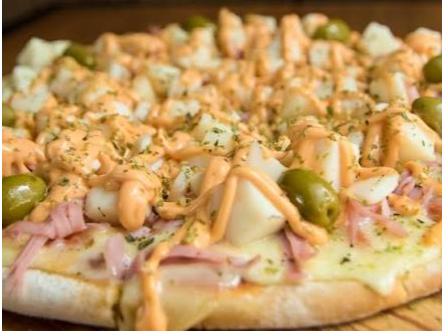 PIZZA CON PALMITO