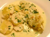 FILET DE MERLUZA CON PAPAS A LA CREMA