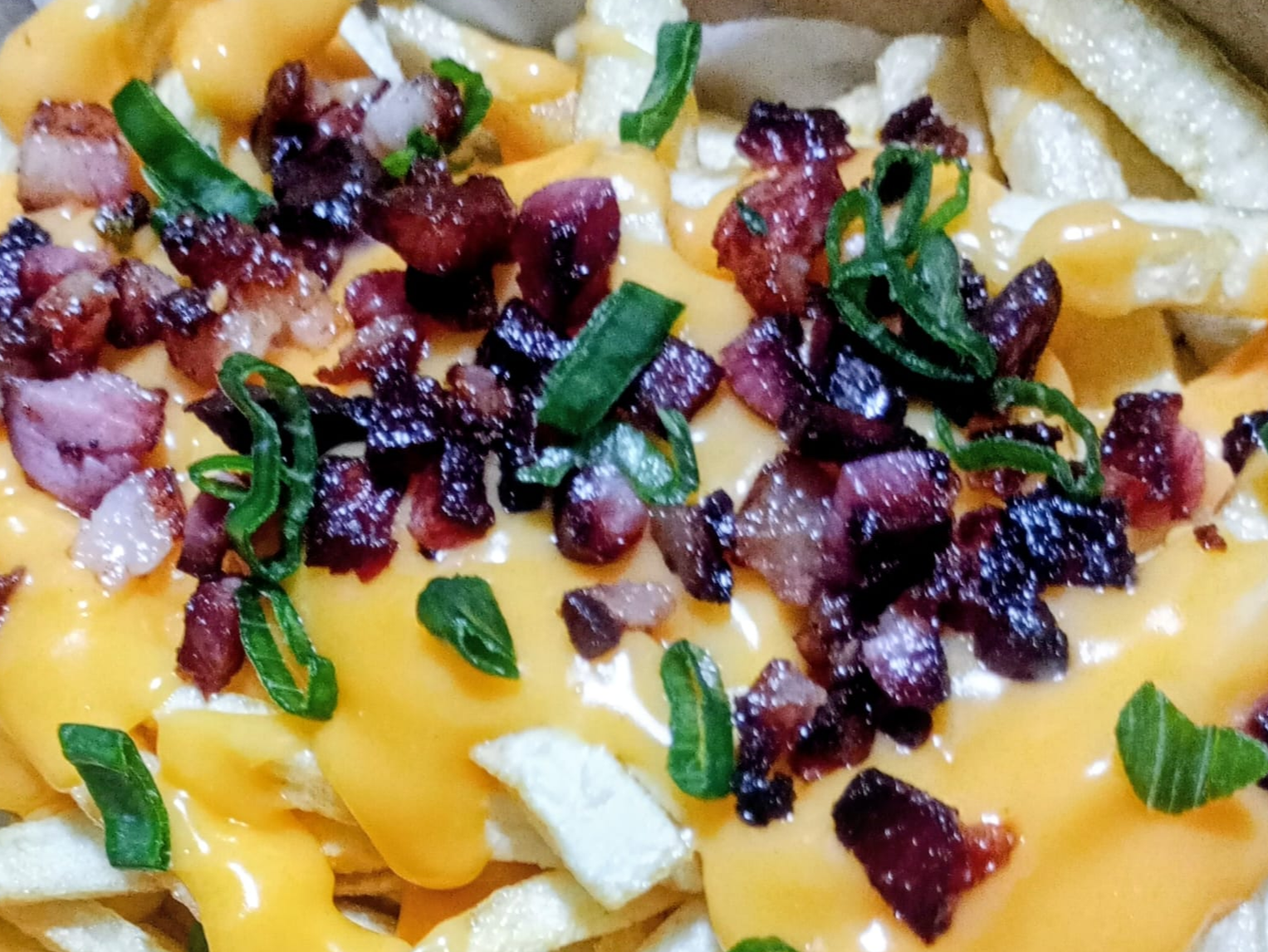 Papas Cheddar y Bacon