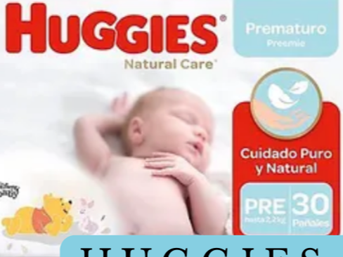 Huggies natural Care supreme prematuro x30