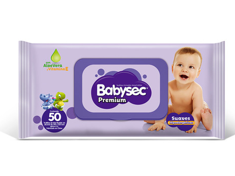 Toallitas húmedas babysec premium