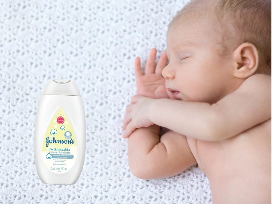 Crema Johnson 's recién nacido