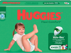 Huggies Flexi confort XGx100-XXGx96