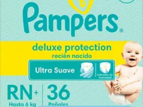 Pampers Deluxe protección RNx36