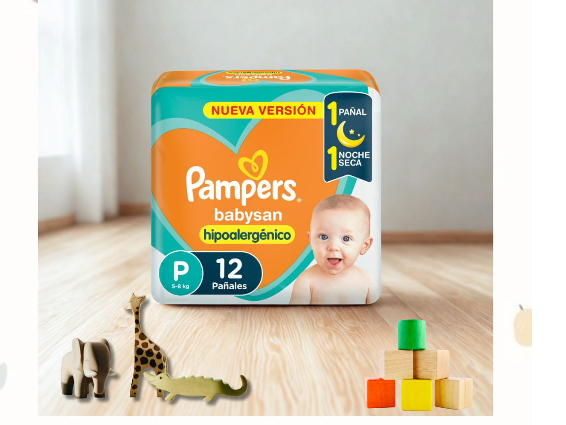 Pampers babysan x2 unidades