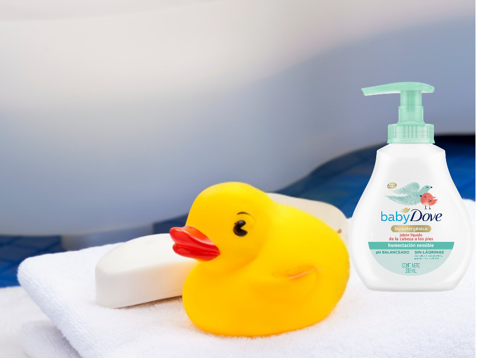Baby dove humectación sensible