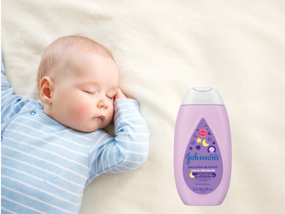 Crema Johnson's antes de dormir