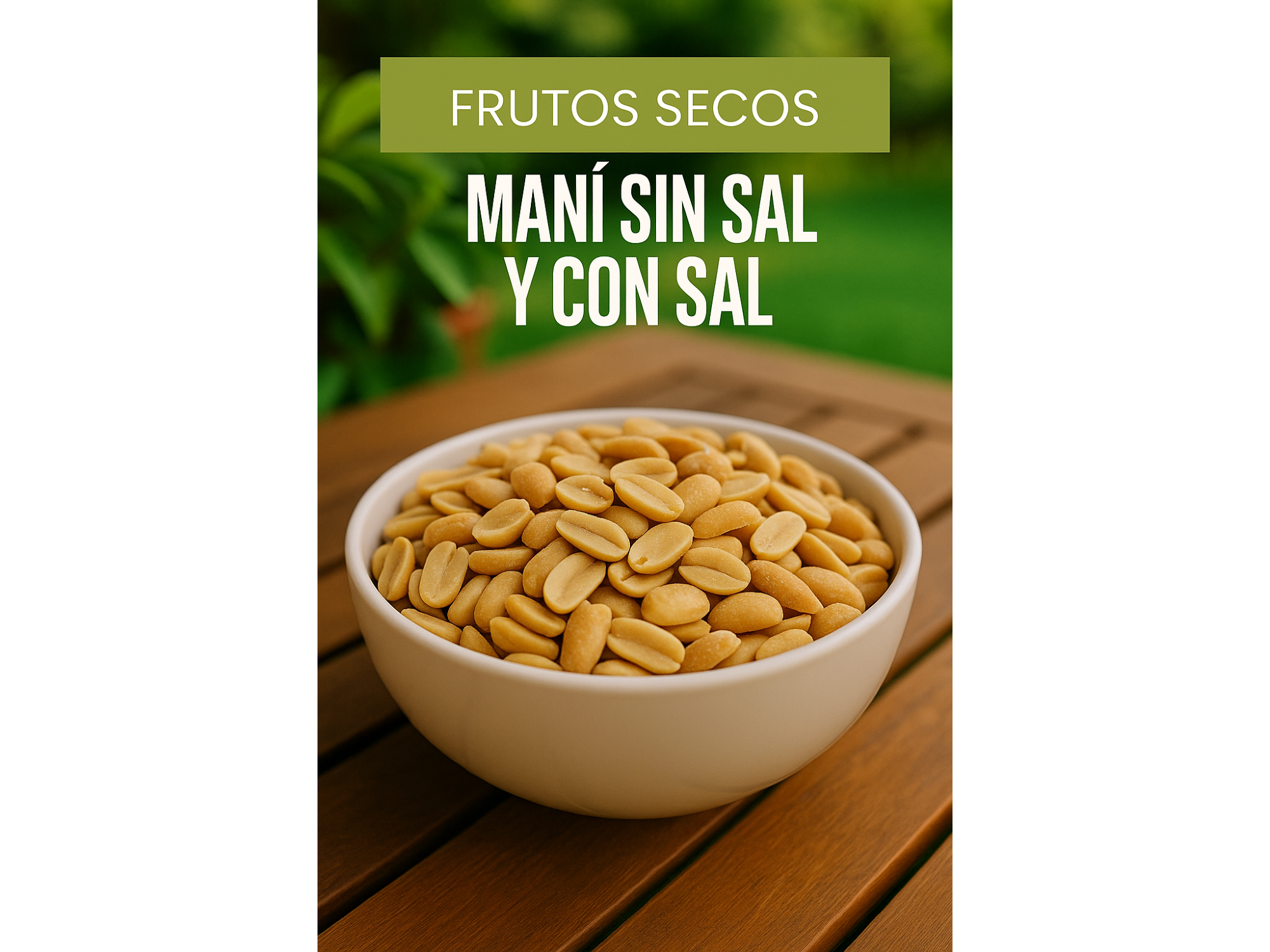 MANI REPELADO TOSTADO SIN SAL
