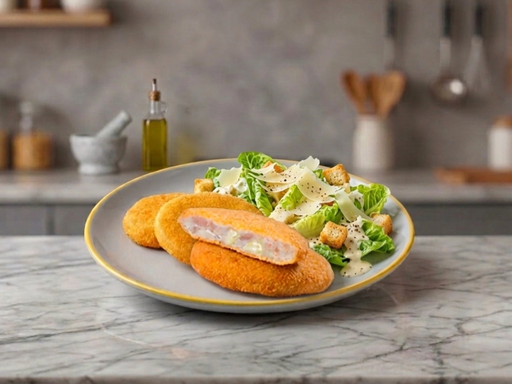 Medallón Pollo Jamón y Queso x kg