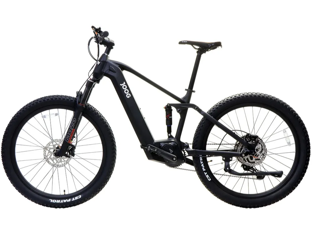 E-Bike Joog E4 Aro 27.5 Motor Bafang M820 Batt 48V 15Ah Suspensão pneumática