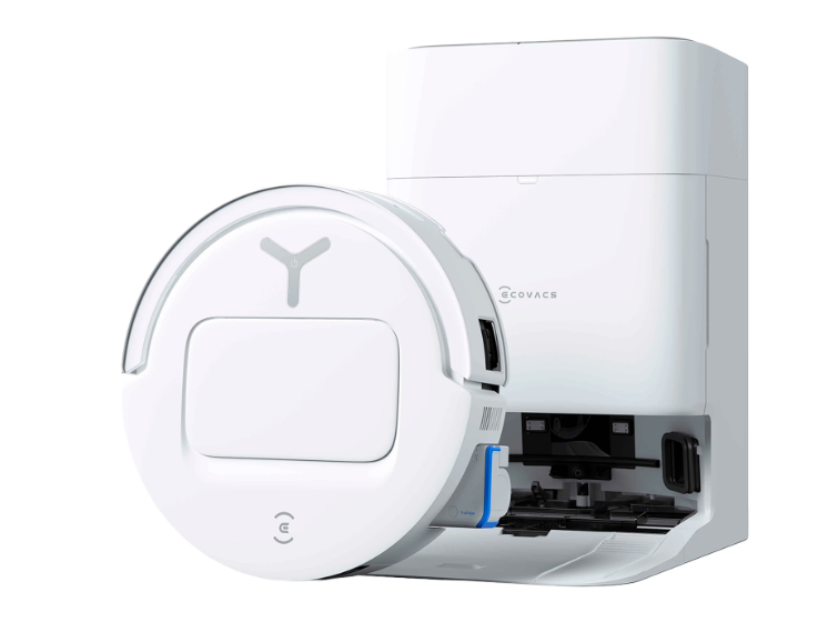 Robot Aspirador Ecovacs Vacuum T80 Omni DEX68 - Blanco