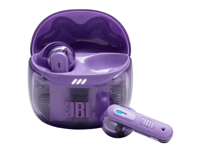 Auricular JBL Tune Flex 2 Ghost Edition Wireless - Púrpura