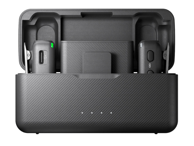 Micrófono Lapela DJI Mic Inalámbrico para Smartphone - Negro (2 TX + 1 RX + Case)