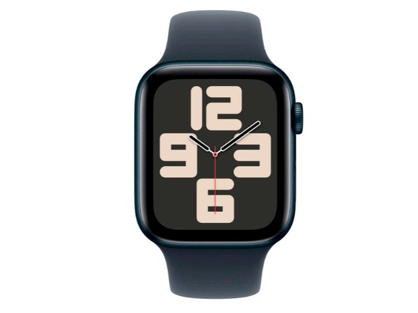 Apple Watch SE 2 2024 MXG23LL/A GPS + Celular Caja Aluminio 44mm Media Noche - Desportiva Media Noche