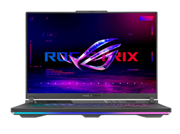 Notebook Asus Rog Strix G16 G614FM-WS94 16" AMD Ryzen R9 9955HX 1TB SSD 16GB RAM NVIDIA GeForce RTX 5060 8GB - Gris