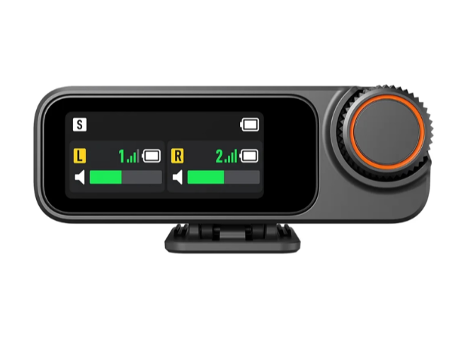 Microfone Solapa DJI Mic 3 Receiver Inalámbrico - Negro