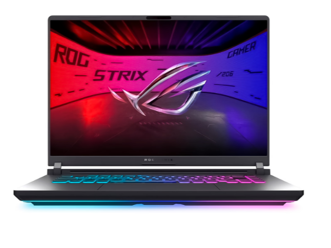 Notebook Gamer Asus ROG Strix G16 G615JMR-AS74 16" Intel Core i7-14650HX 1TB SSD 16GB RAM NVIDIA GeForce RTX-5060 - Eclipse Gris