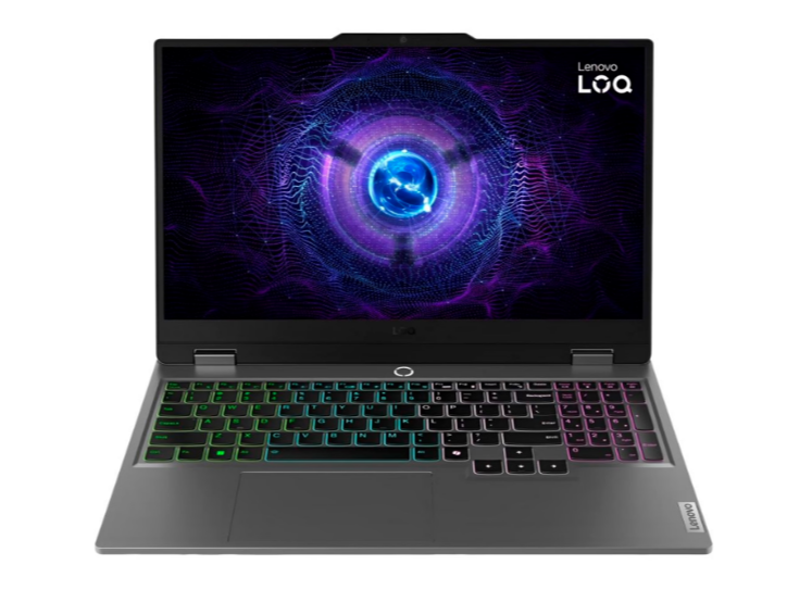 Notebook Gamer Lenovo Loq 83GS001BUS 15.6" Intel Core i5-12450HX 512GB SSD 12GB RAM NVIDIA Geforce RTX 2050 - Gris