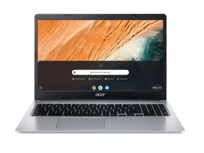 Chromebook Acer CB315-4H-C7A1 15.6" Intel Celeron N4500 64GB eMMC 4GB RAM - Plata