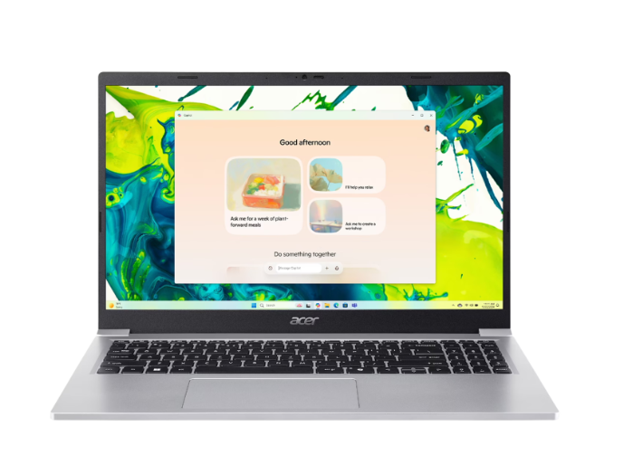 Notebook Acer Aspire Lite AL15-36P-C0M7 15.6" Intel N150 128GB SSD 4GB RAM - Plata