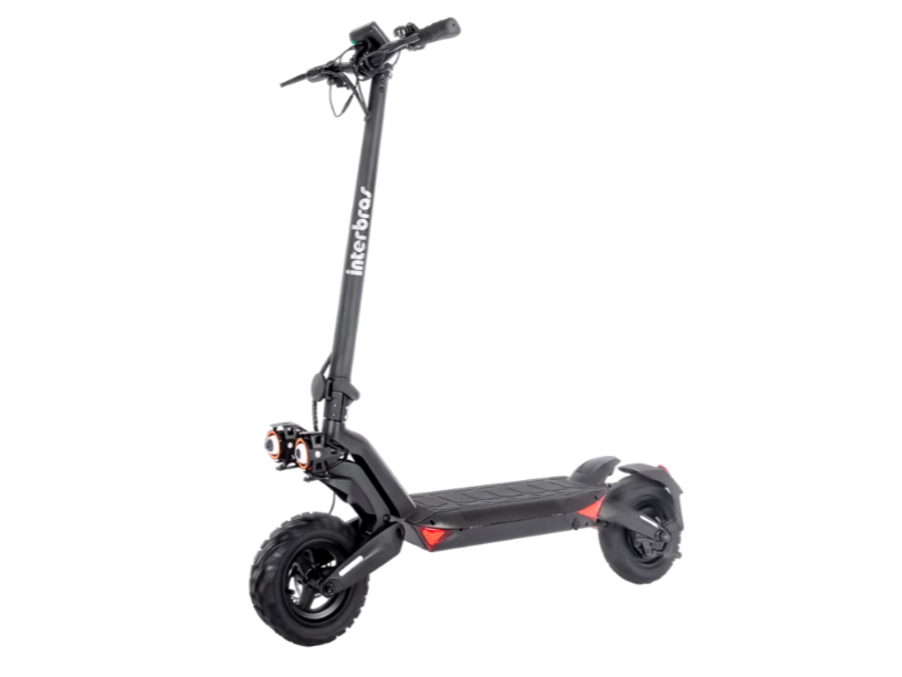 Patinete Eléctrico Interbras Cross Pro 10" 50Km - Negro