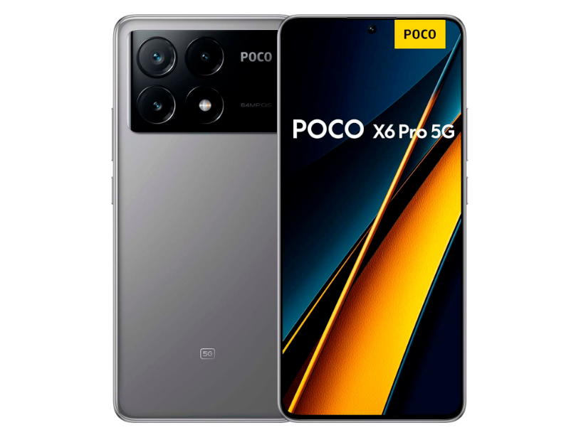 Smartphone Xiaomi Poco X6 Pro 5G Global 256GB 8GB RAM Dual SIM Pantalla 6.67" - Gris