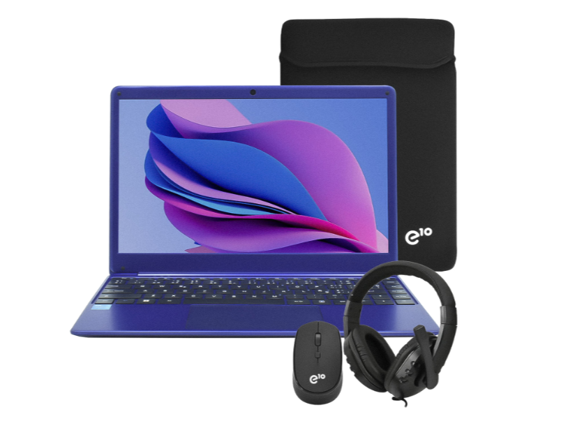 Notebook Acer GadGet ETBook SE E10 14" Intel Celeron N4020 128GB SSD 8GB RAM + Kit Acessórios - Azul