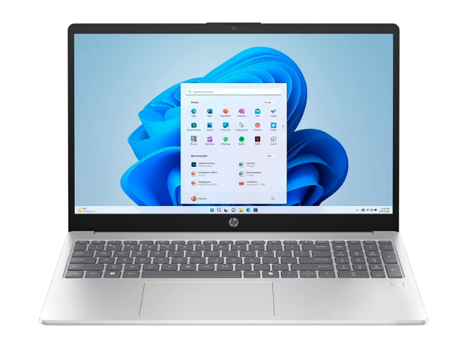 Notebook HP 15-FD0133WM 15.6" Intel Core i3-N305 256GB SSD 8GB RAM - Plata