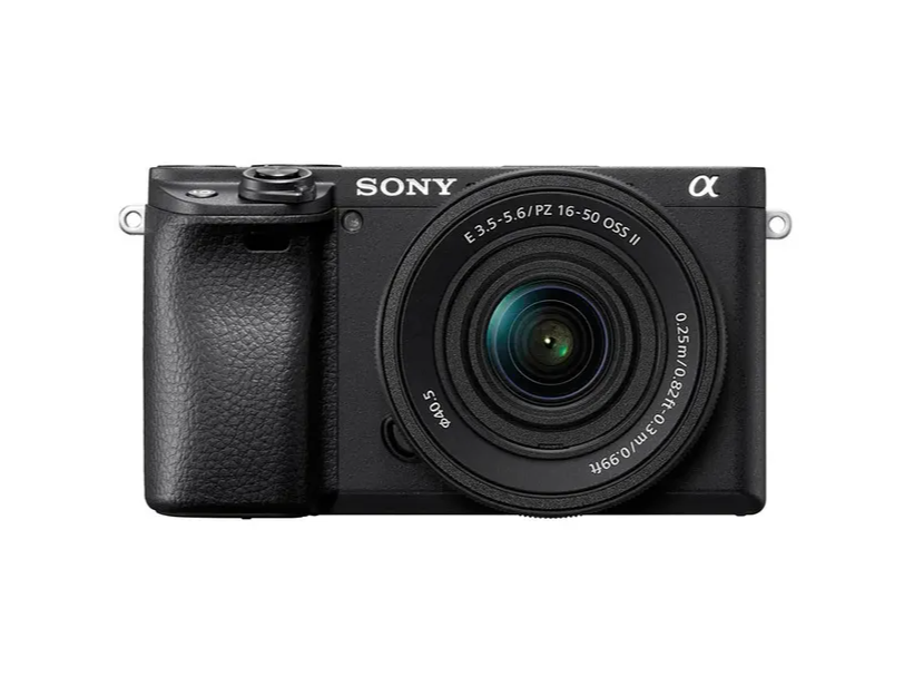 Câmera Sony Aplha A6400 (ILCE-6400K) E PZ 16-50mm F3.5-5.6 OSS II