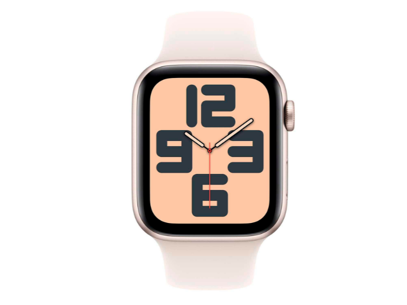 Apple Watch SE 2 MXG03LL/A GPS + Celular Caja Aluminio 40mm Estelar - Desportiva Estelar M/L