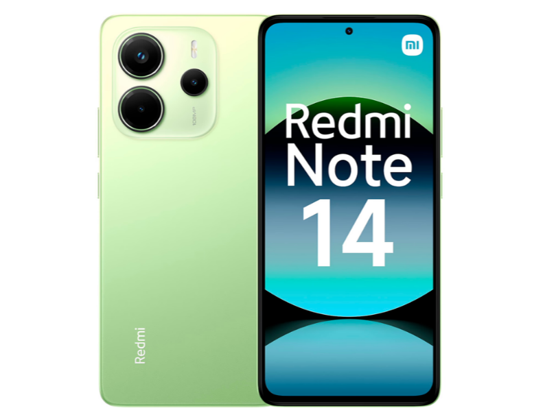 Smartphone Xiaomi Redmi Note 14 4G Global 128GB 6GB RAM Dual SIM Pantalla 6.67" - Verde (Sello Pequeño)