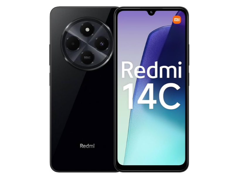 Smartphone Xiaomi Redmi 14C 256GB 8GB RAM Dual SIM Pantalla 6.88" Chino - Negro