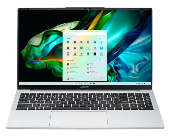 Notebook Acer Aspire 3 A325-45 15.6" Intel Celeron N4500 256GB SSD 8GB RAM - Plata