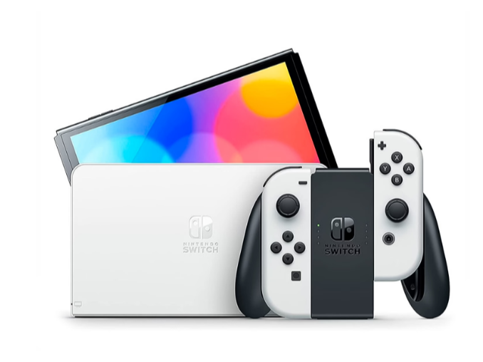 Console Nintendo Switch OLED 64GB Japón - Blanco (HEG-S-KAAAA)