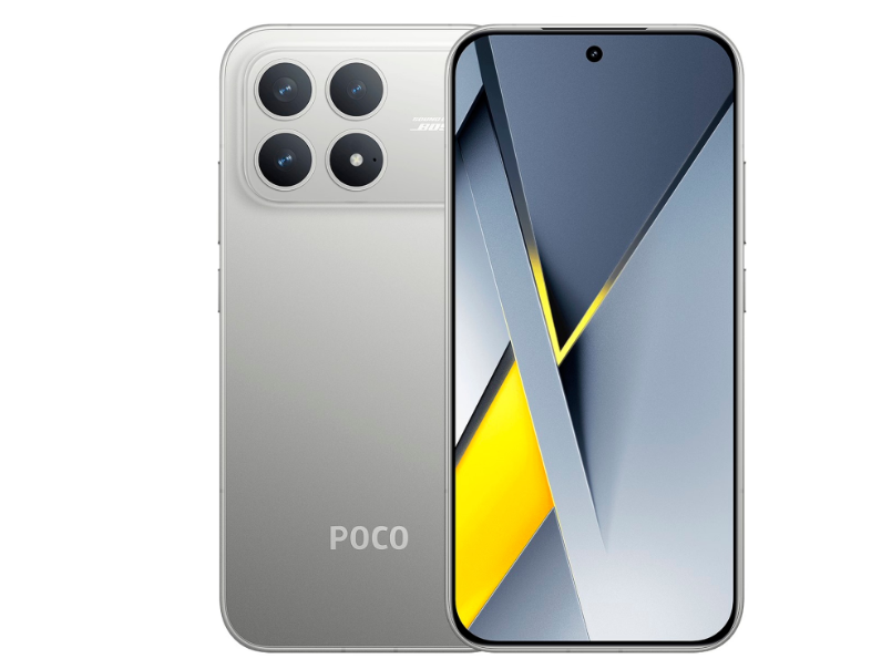 Smartphone Xiaomi Poco F8 Pro 5G 256GB 12GB RAM Dual SIM Pantalla 6.59" - Plata Titanio