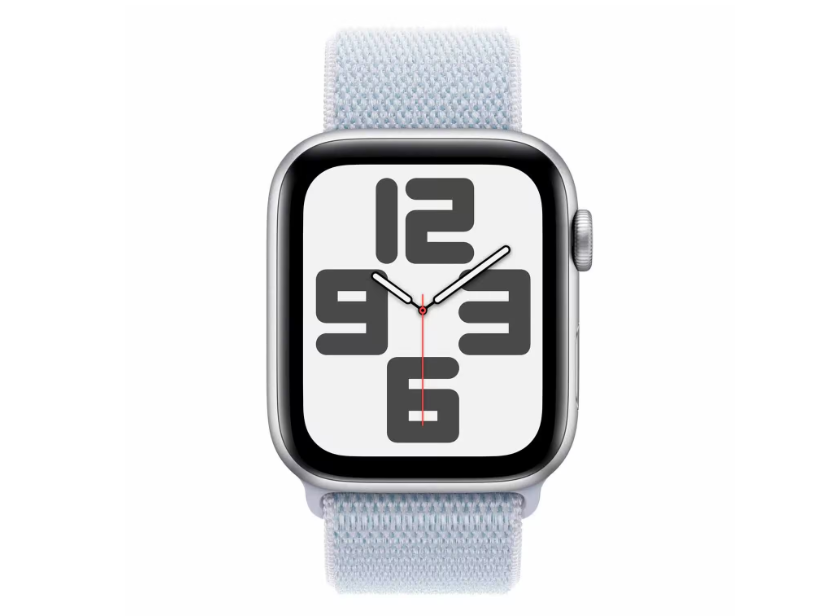 Apple Watch SE 2 2024 MXET3LL/A Caja Aluminio 44mm Plata - Loop Desportiva Azul