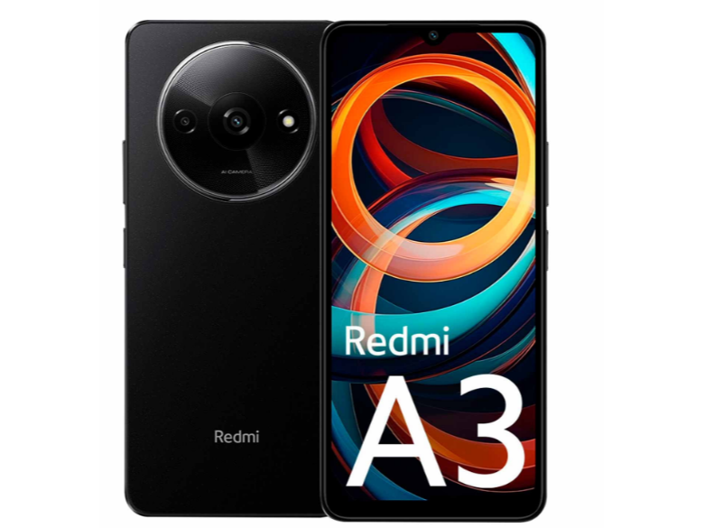 Smartphone Xiaomi Redmi A3 Global 128GB 4GB RAM Dual SIM Pantalla 6.71" - Negro (Sello Pequeño)