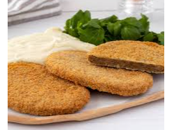 Milanesa de soja c/ CALABAZA