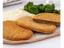 Milanesa de soja c/ ESPINACA