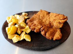Milanesa de Carne con Guarnicion
