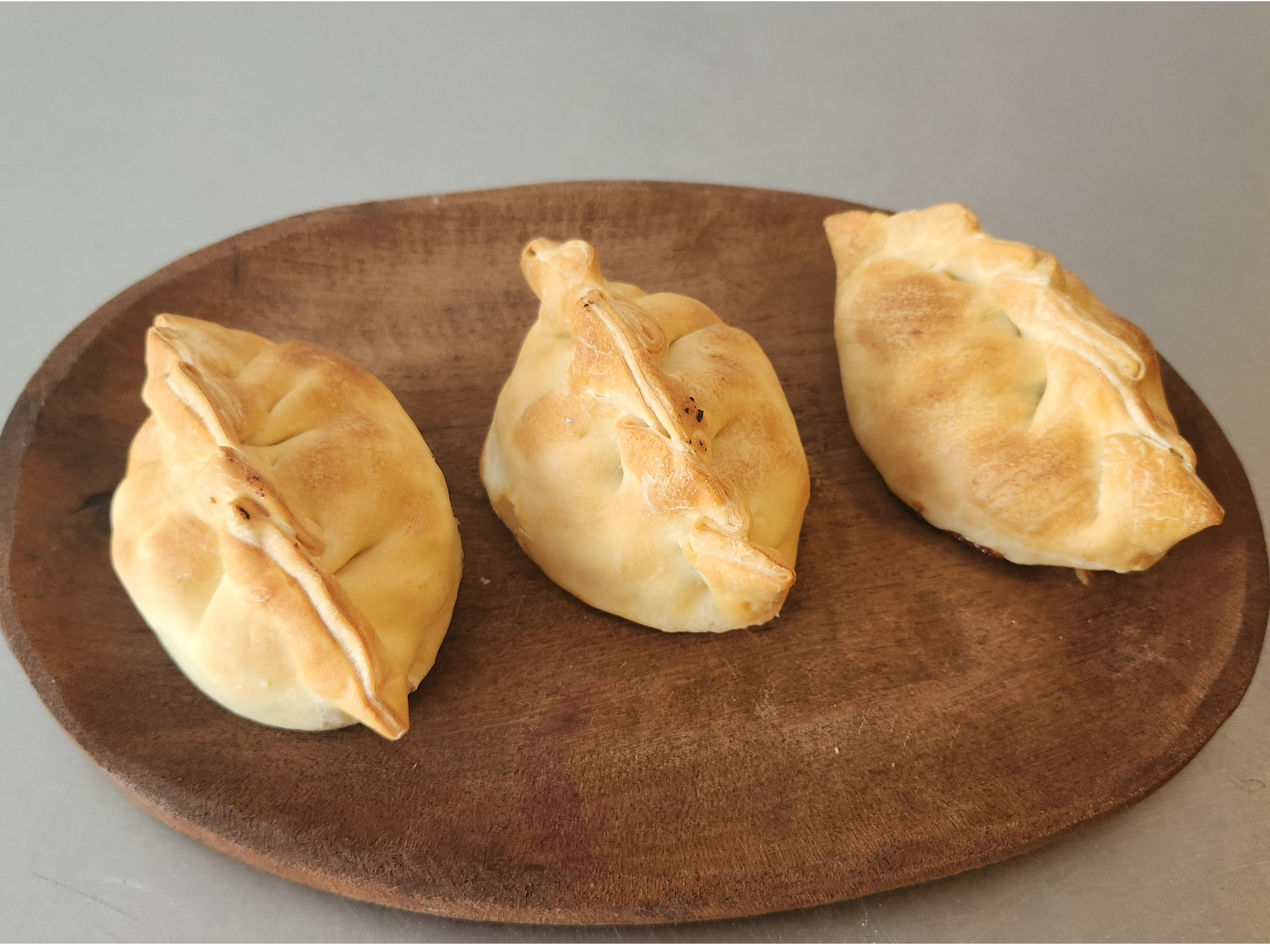 Empanada de pollo y verdeo