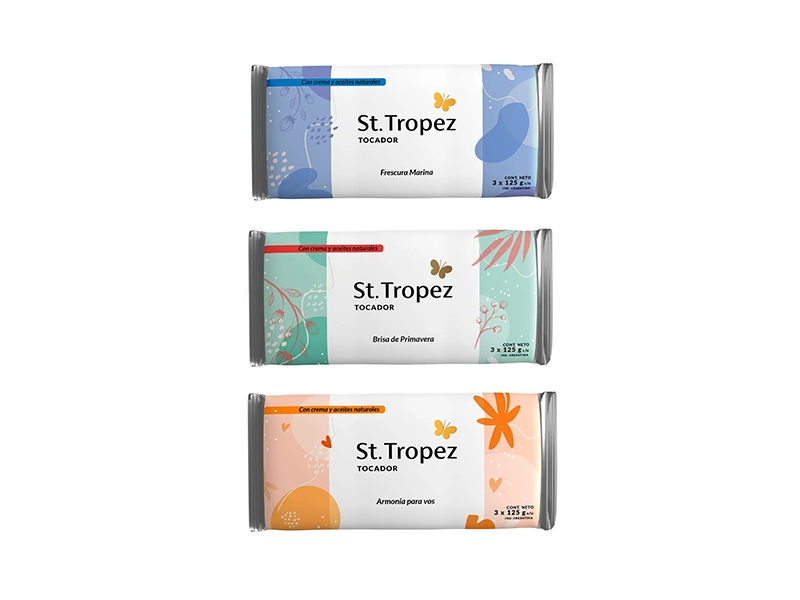 JABON DE TOCADOR SAINT TROPEZ X3