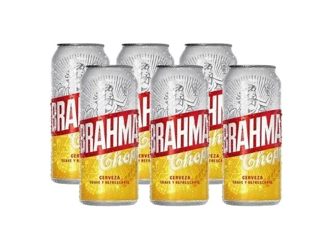CERVEZA BRAHMA LATA x 473