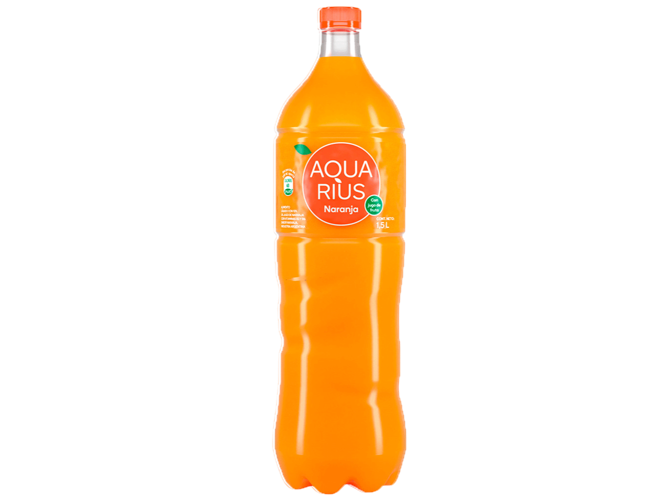 AQUARIUS NARANJA DE 1.5 LTS