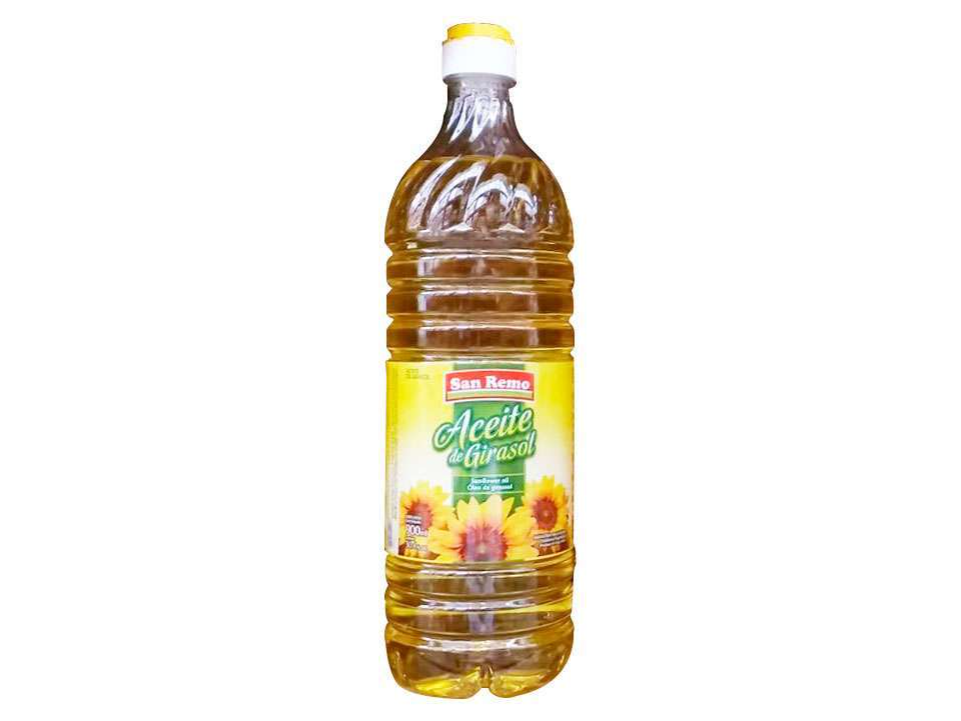 ACEITE SAN REMO GIRASOL 900CC