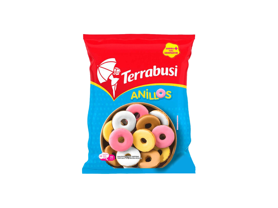 GALLETITAS TERRABUSI ANILLOS CLASICOS X 170 GRS