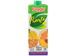 JUGO BAGGIO MULTIFRUTA X 1LT