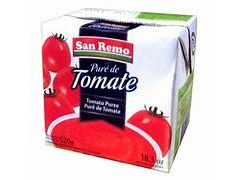 PURE DE TOMATE SAN REMO BRICK 520GR