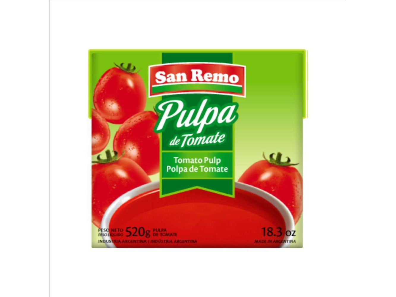 PULPA DE TOMATE SAN REMO 520GR